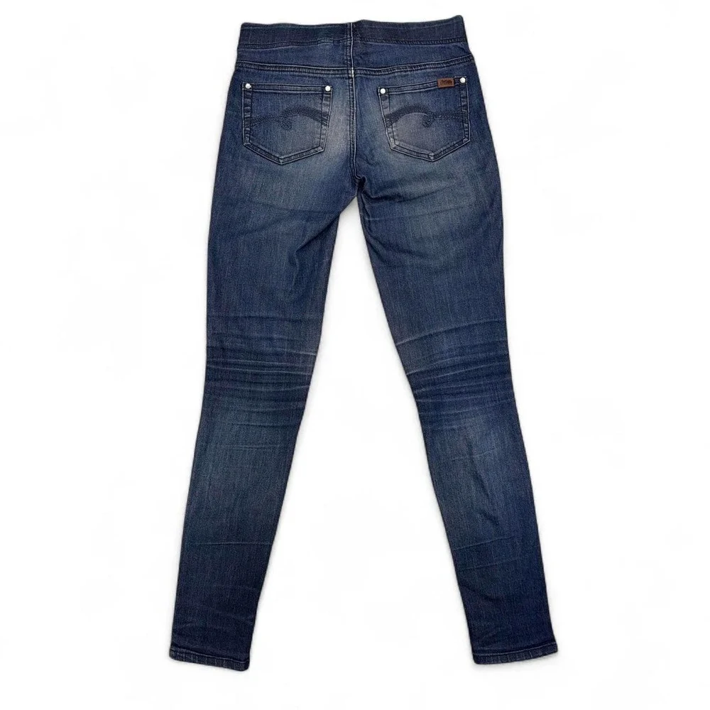 Justice juniors dark wash distressed 